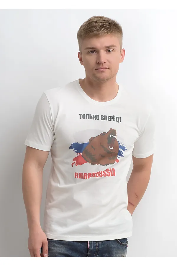 Футболка CLEVER, молочный - фото 1