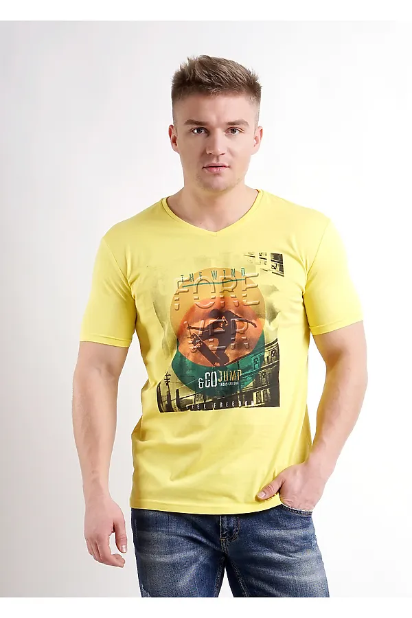 Футболка CLEVER, жёлтый - фото 1
