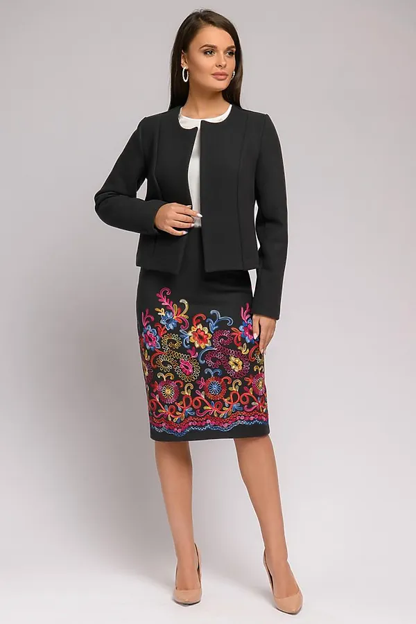 Юбка 1001 DRESS, графитовый - фото 1