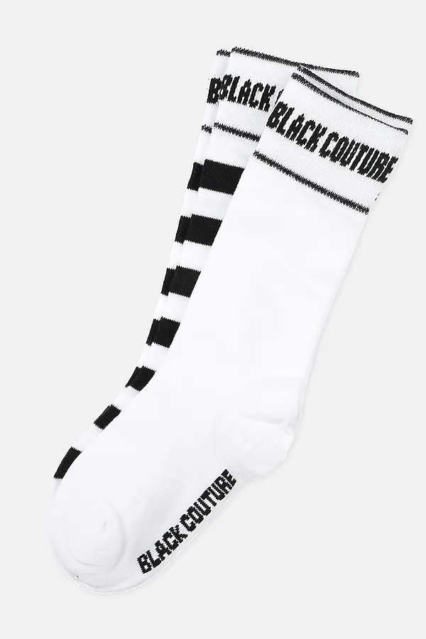 Гольфы 2 п. PLAYTODAY, белый/черный - фото 1