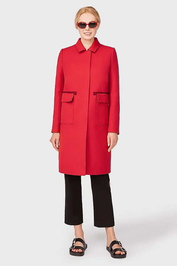 Пальто POMPA, красный - фото 1