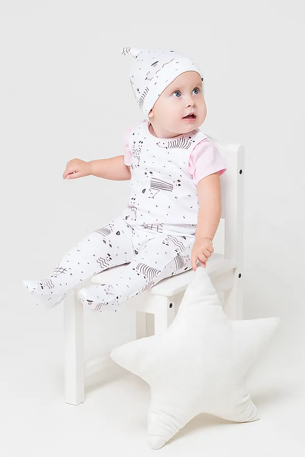 Шапочка CROCKID, белый - фото 1