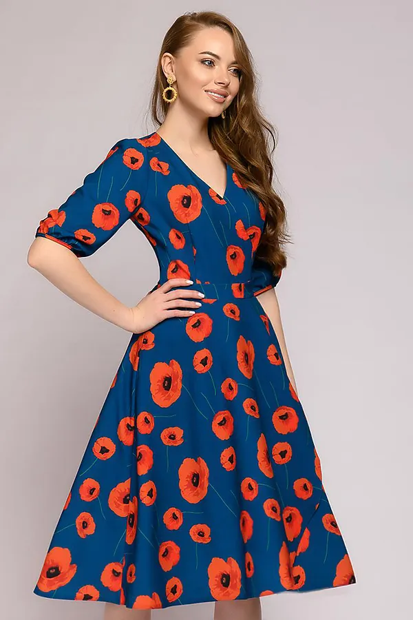 Платье 1001 DRESS, морская волна - фото 1