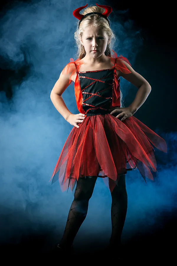 Костюм Чертенка LA MASCARADE, черный, красный - фото 1