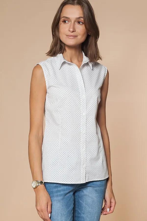 Блуза VILATTE, белый_принт - фото 1