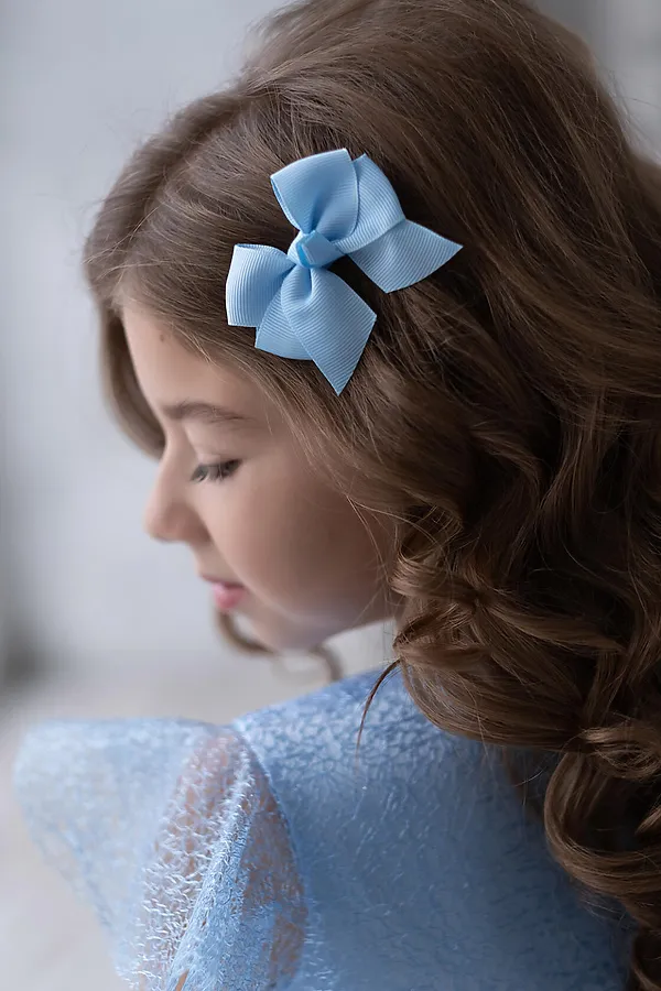 Заколка 12 шт. ALOLIKA, ваниль голубой - фото 1