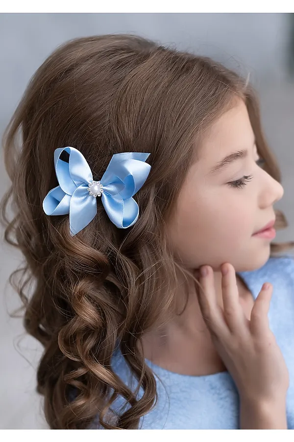Заколка 6 шт. ALOLIKA, виктория голубой - фото 1
