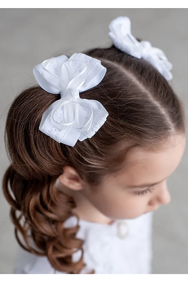 Заколка 6 шт. ALOLIKA, гвенда белый - фото 1