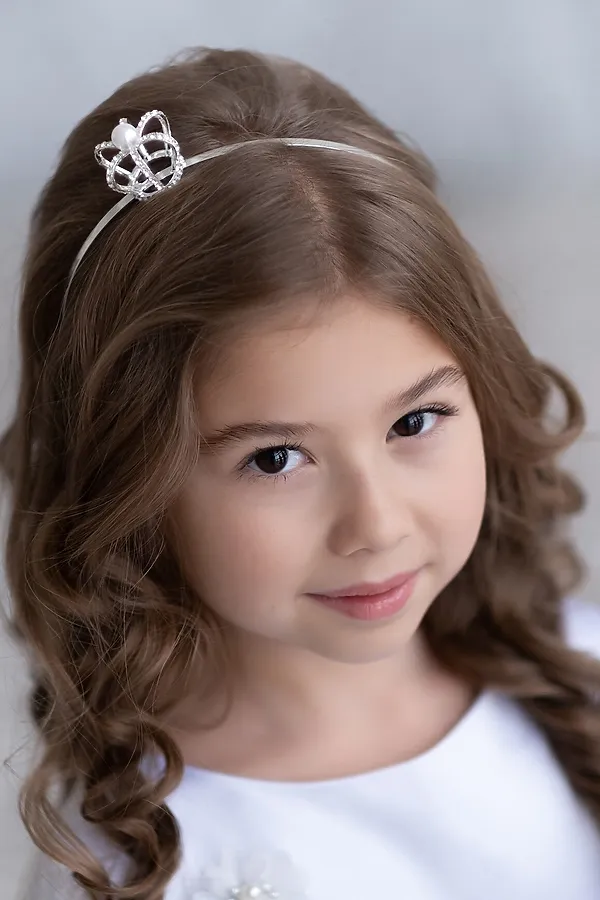 Ободок ALOLIKA, ева серебро - фото 1