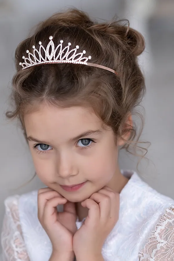 Диадема ALOLIKA, кармен роз.золото - фото 1