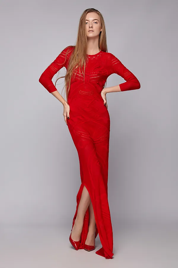 Платье "Мулен Руж" MERSADA, красный - фото 1