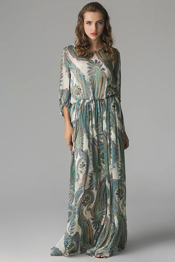 Платье MERSADA, бирюзовый - фото 1