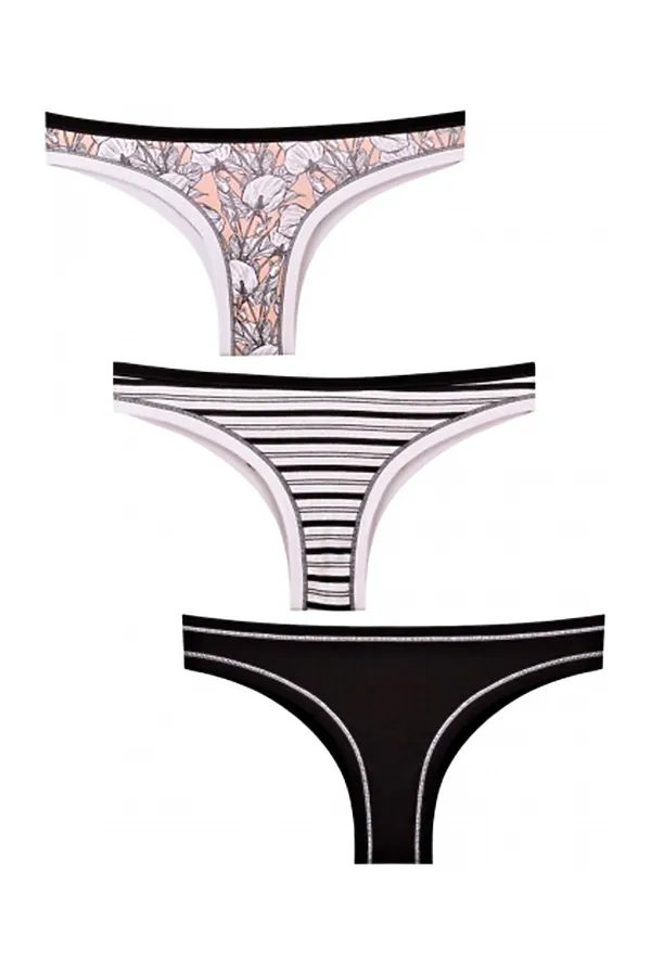 Трусы 3 шт. ROSSOPORPORA, ассорти - фото 1