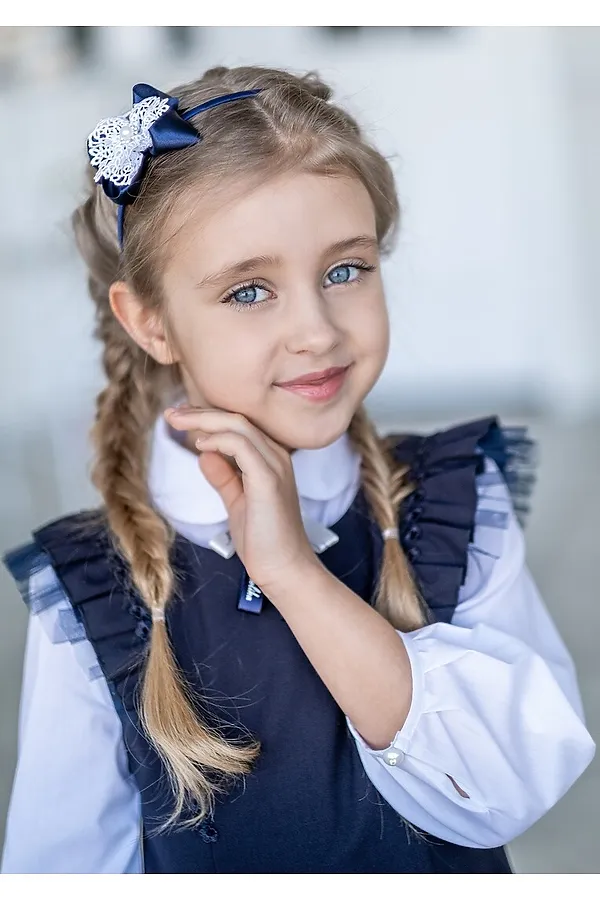 Ободок ALOLIKA, делия т.синий - фото 1