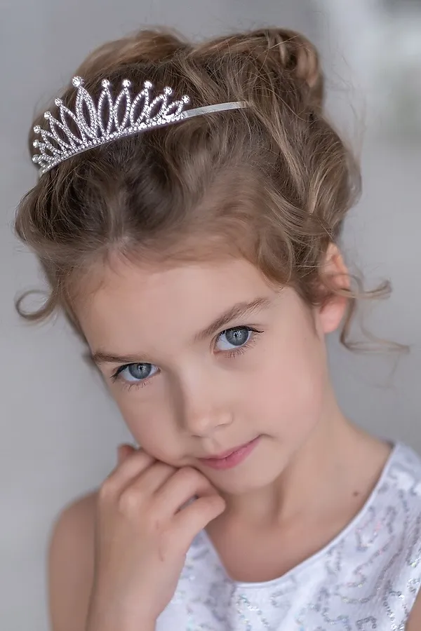 Диадема ALOLIKA, кармен серебро - фото 1