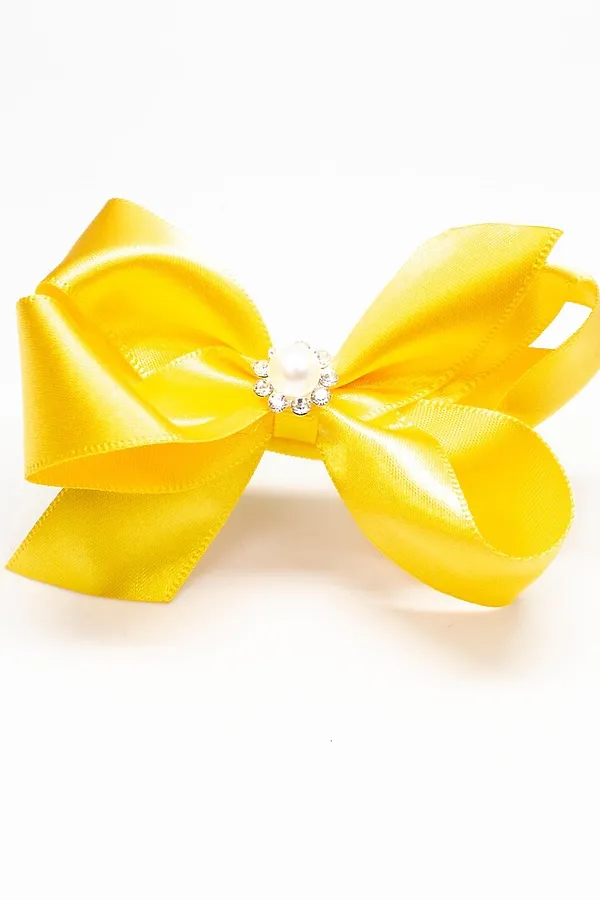 Бант 6 шт. ALOLIKA, шарес желтый - фото 1