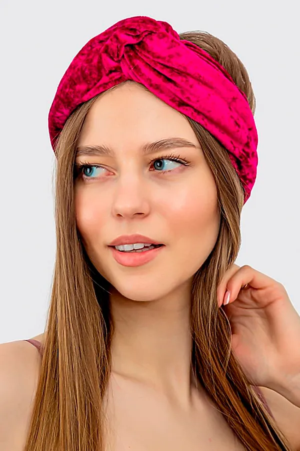 Повязка на голову 4 шт. MARK FORMELLE, красная румба - фото 1