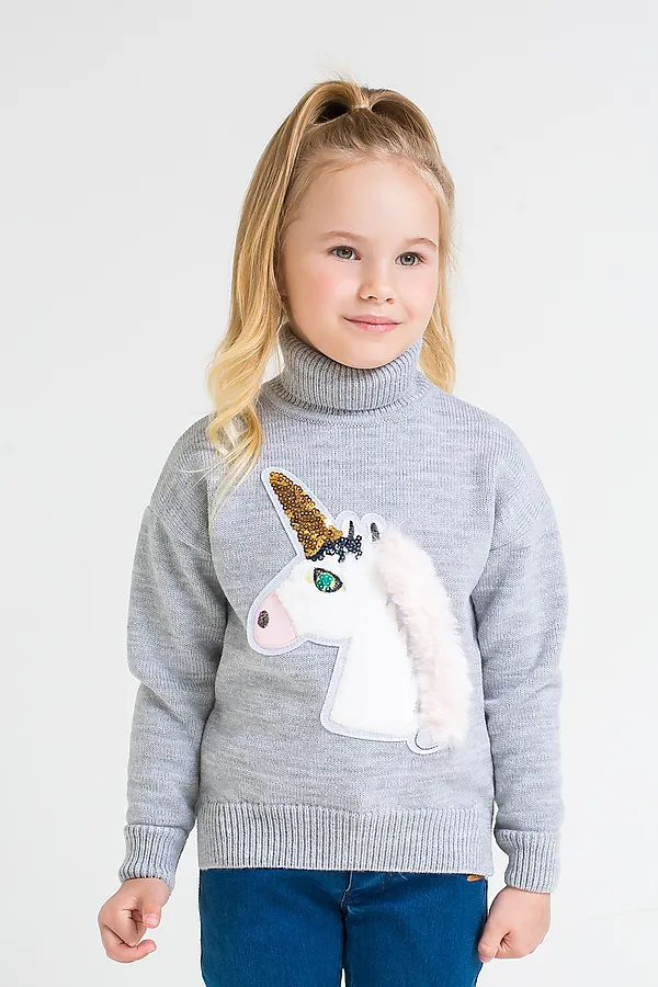 Джемпер CROCKID SALE, св.серый меланж - фото 1