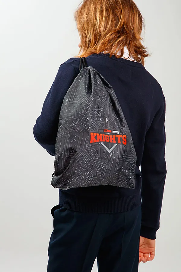 Сумка-мешок PLAYTODAY, темно-серый - фото 1