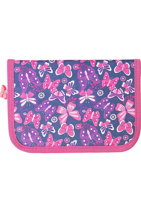 Пенал PLAYTODAY, синий, розовый, фиолетовый - фото 1