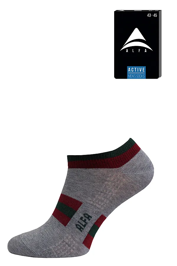 Носки БРЕСТСКИЕ, серый меланж - фото 1