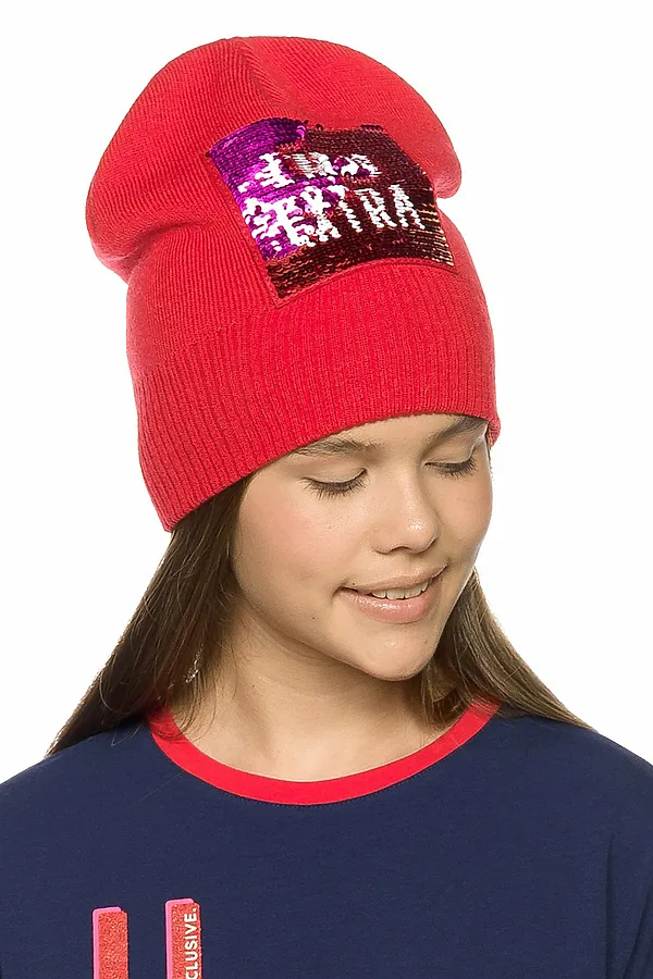 Шапка PELICAN, красный - фото 1