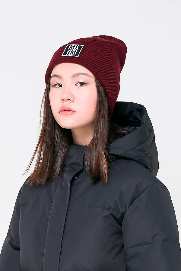 Шапка CUBBY, темно-вишневый - фото 1