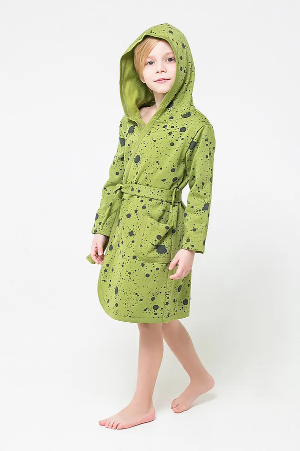 Халат CROCKID SALE, брызги краски - фото 1