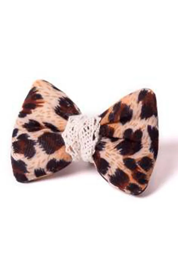 Заколка для волос "Бант" ESLI, коричневый - фото 1