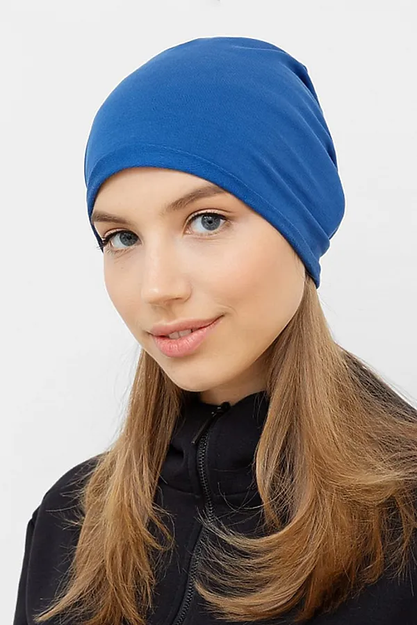 Шапка MARK FORMELLE, темно -синий - фото 1