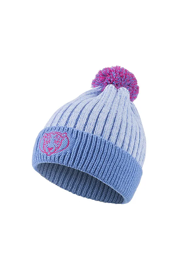 Шапка ESLI, голубой-белый - фото 1