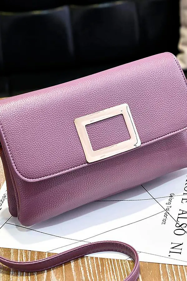 Клатч DOUBLECITY, dark purple - фото 1