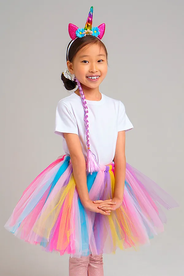 Комплект (Юбка+Ободок+Резинка) PLAYTODAY, многоцветная - фото 1