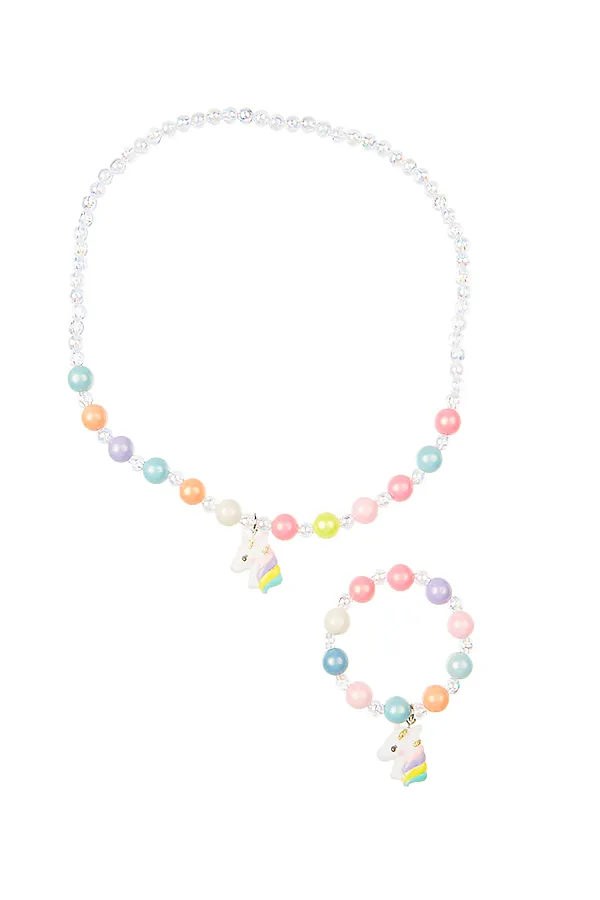 Комплект аксессуаров (Бусы+Браслет) PLAYTODAY, многоцветная - фото 1