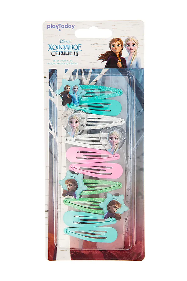 Набор заколок для волос 10 шт. PLAYTODAY, мульти - фото 1