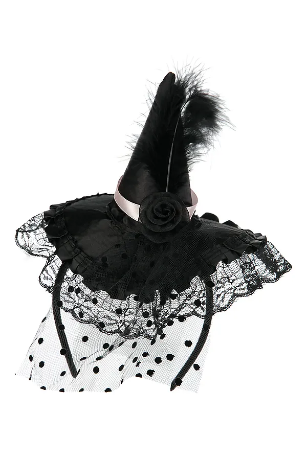 Ободок PLAYTODAY, черный - фото 1