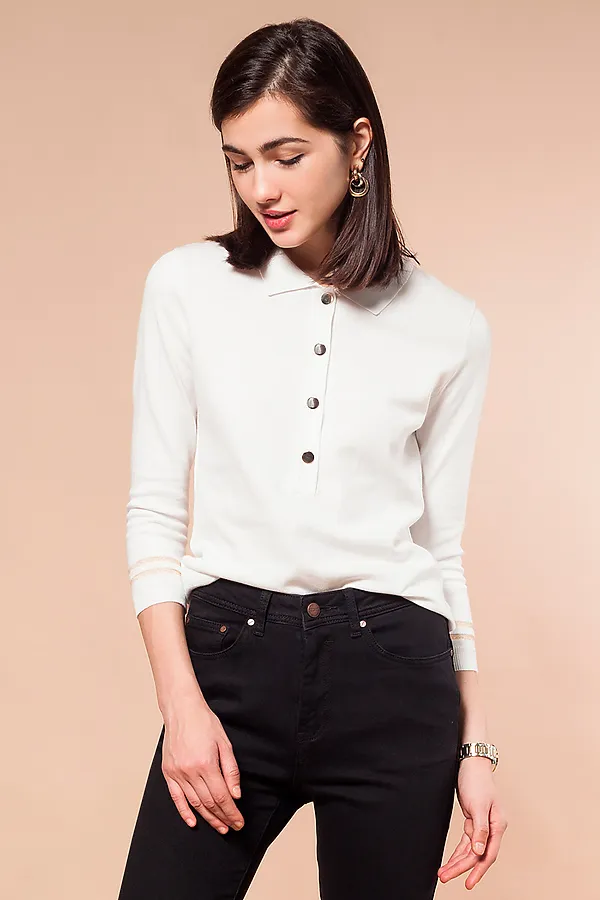 Джемпер VILATTE, белый - фото 1