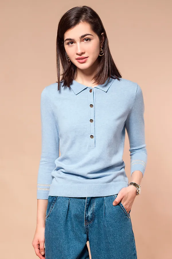 Джемпер VILATTE, голубой - фото 1