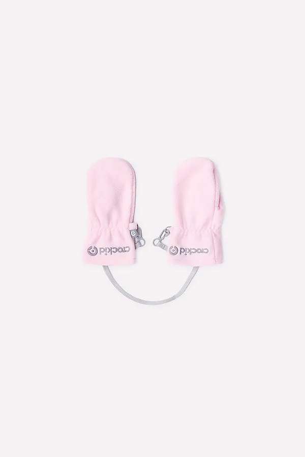 Варежки CROCKID, нежно-розовый - фото 1