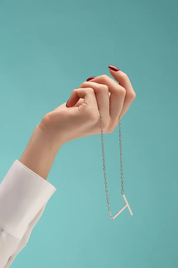 Цепочка с подвеской "Время библиомантов" Nothing Shop, серебристый, перламутровый - фото 1