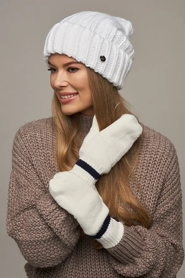 Варежки VAY, молоко - фото 1