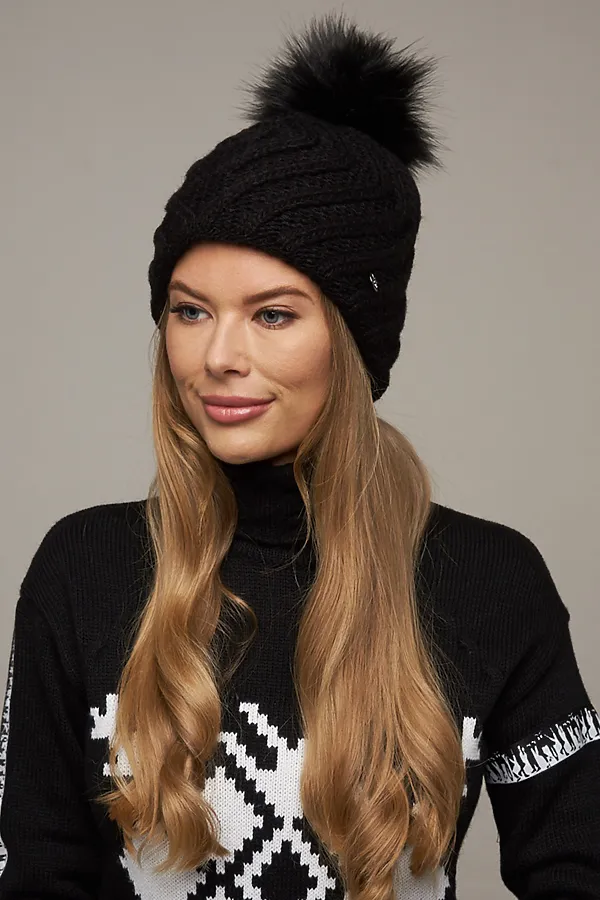 Шапка VAY, черный - фото 1