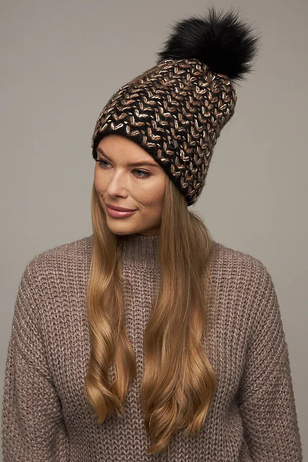 Шапка VAY, черный - фото 1