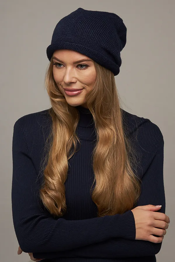 Шапка VAY, т.синий - фото 1