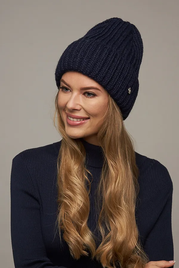 Шапка VAY, т.синий - фото 1