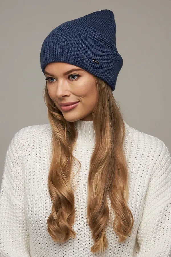 Шапка VAY, джинс - фото 1