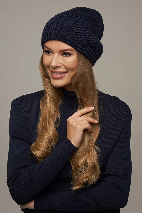 Шапка VAY, т.синий - фото 1