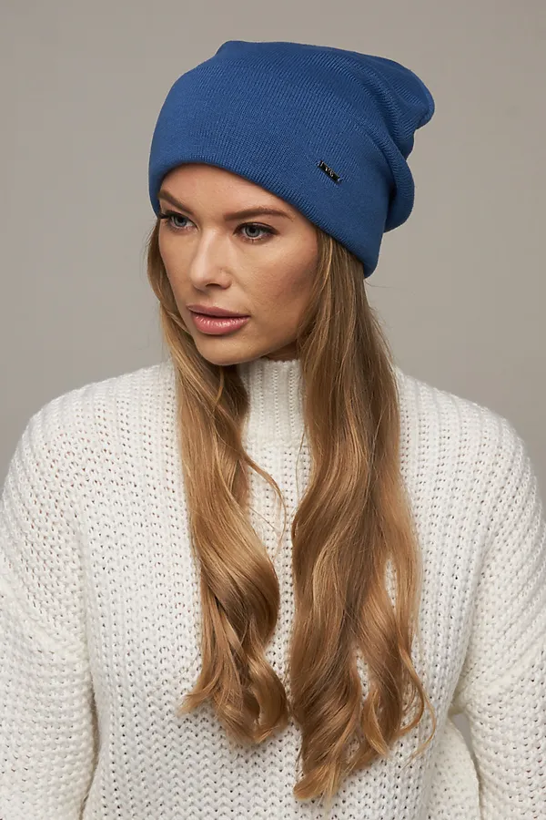 Шапка VAY, джинс - фото 1