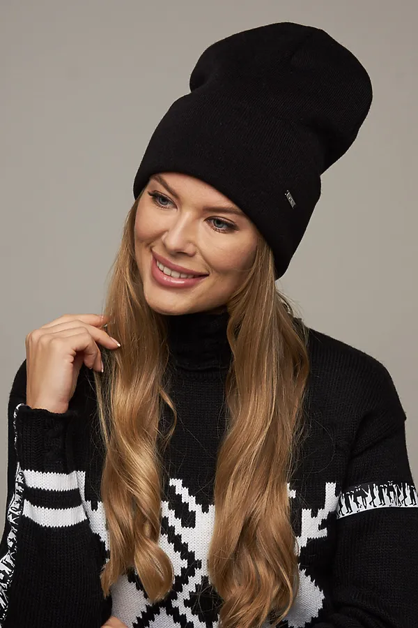 Шапка VAY, черный - фото 1