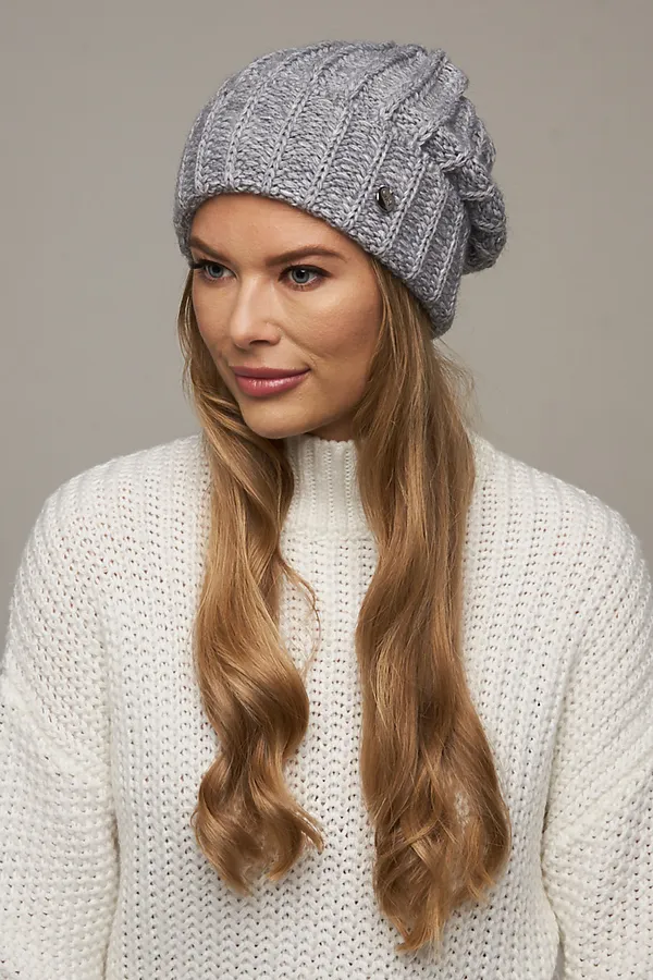 Шапка VAY, св.серый - фото 1